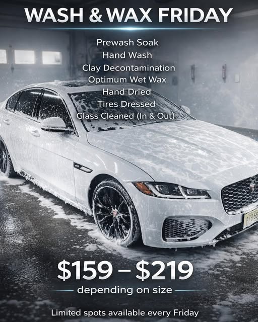 Friday Wash & Wax — Alternative Detailing Solutions